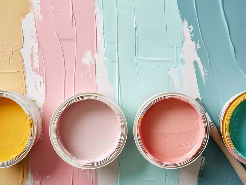 Vernici naturali in quattro colorazioni pastello