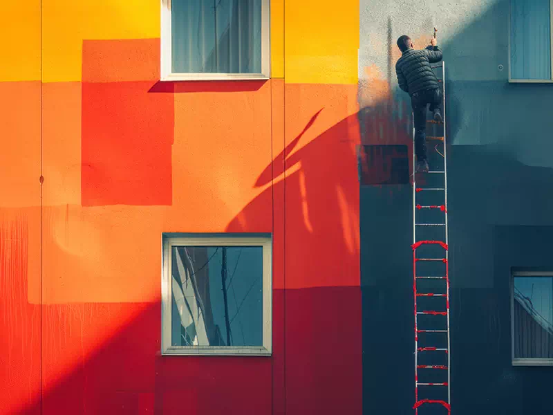 palazzo-in-fase-di-pittura-con-colori-acrilici-milano Palazzo in fase di pittura con colori acrilici Milano